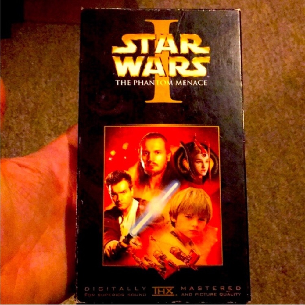 Star Wars Episode 1 on VHS tested and working Phantom Menace great shape